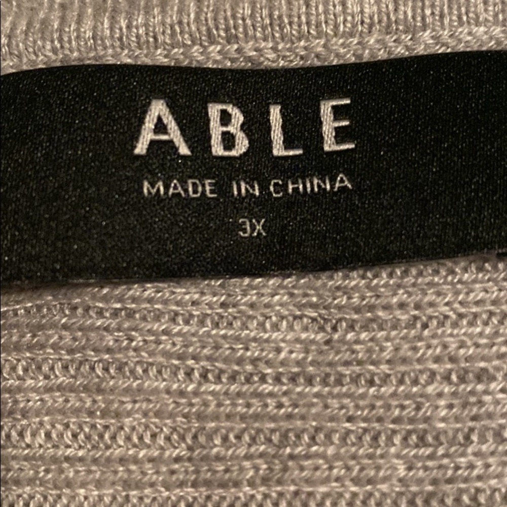 Able Isabel Rib Sweater, size 3X - Picture 5 of 6